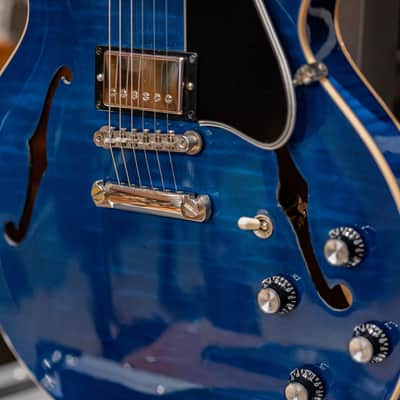 Gibson Custom Shop ES-335 Dot - Beale Street Blue image 9
