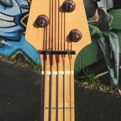 Lakland U.S. Series 55-94 Deluxe 5-String Custom 2015 - Black Transparent image 4