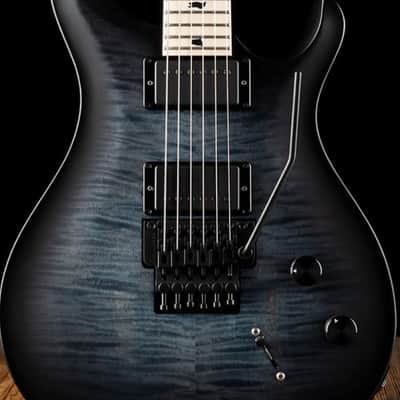 PRS DW Dustie Waring Signature CE 24 Floyd 2023 - Faded Blue Smokeburst image 2