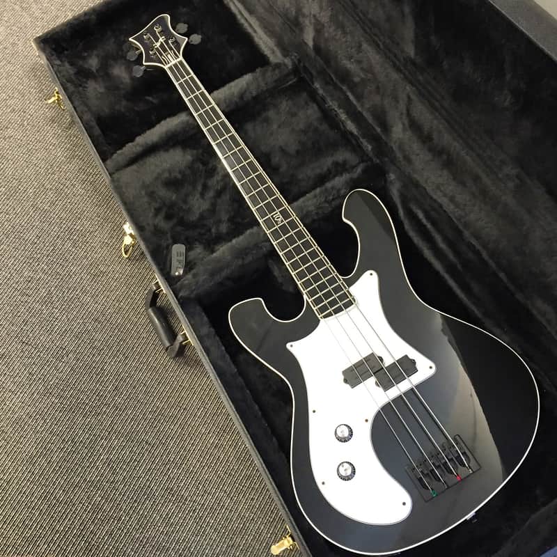 First Act Custom Shop Tugger Black/White (Rickenbacker / Mosrite) image 1