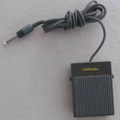 Arp Rhodes Chroma Sustain/Momentary Expression Pedal 1980s - Black