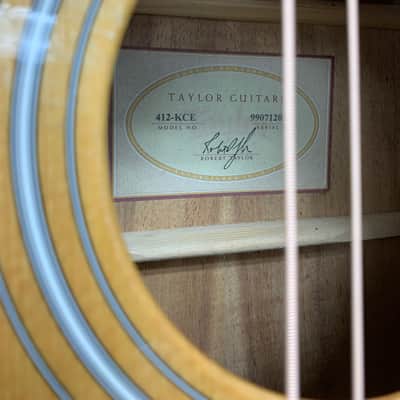 Taylor 412-kce 412-ce 1999 Koa 412ce image 3