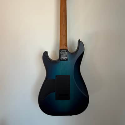 Schecter USA Custom Shop Sunset Custom-II 2024 - Ocean Blue Burst Satin image 5