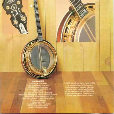 IIDA 240 Versa-Tone 5- String Banjo 1970s Burst (aka AIDA, LIDA, JIDA) image 18