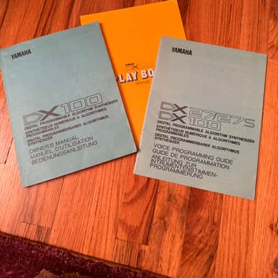 Yamaha DX100 Programmable Algorithm Synthesizer 1985 - Black image 3