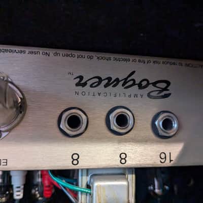 Bogner Metropolis 30 Reverb Amp Head Guitar Amplifier Black Class A EL-84 image 8