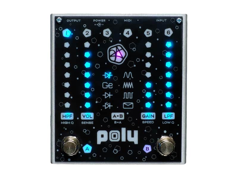 Poly Effects Josh Smith Flat V Dual-Channel Gain Pedal [DEMO] image 1