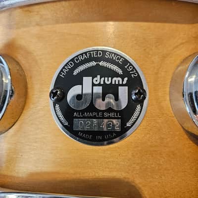DW Collector's Series 14x5" Maple Snare Drum 1998 image 3