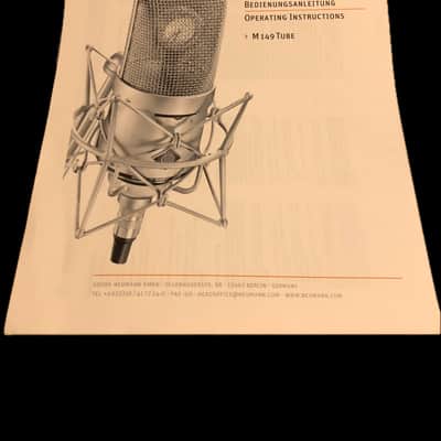 Neumann M 149 Large Diaphragm Multipattern Tube Condenser Microphone 1999 - Present - Nickel image 14
