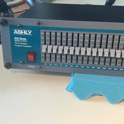 Ashly GQX-3101 31-Band Graphic Equalizer with rack mount bolts and washers. image 2