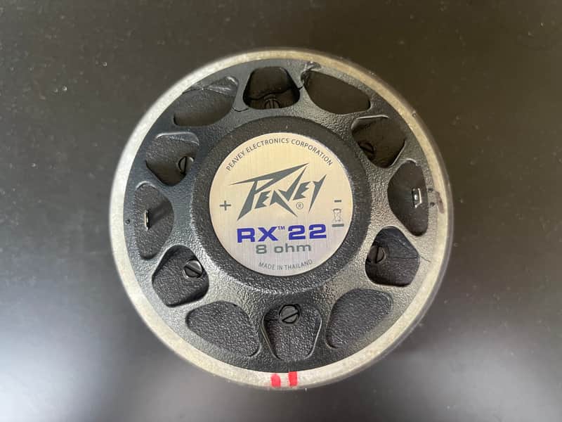 Peavey RX22 2" 8 Ohm Titanium Tweeter Compression Driver. Working. image 1