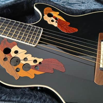 Ovation EA68 Viper 1994-2006 - Black - USA with OHSC image 1