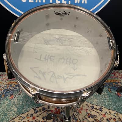 Zak Starkey's Keith Moon-THE WHO - Gretsch DRB Special Snare Drum. AUTOGRAPHED by Townsend, Daltrey, Zak plus, PLUS Kenney Jones!! image 20