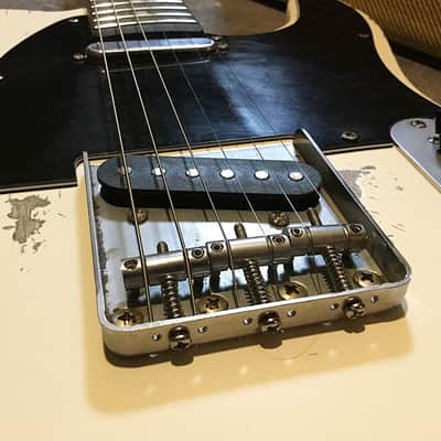 USA Relic Tele Style Electric Guitar Road Worn White by Nate's Relic Guitars image 2