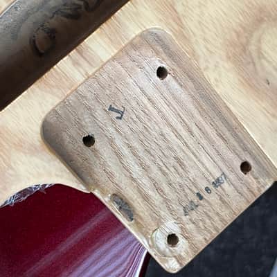 1997 G&L ASAT Thinline guitar body ash image 8