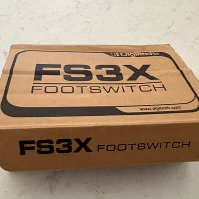 DigiTech FS3X 3 Button Footswitch 2010s - Black image 2