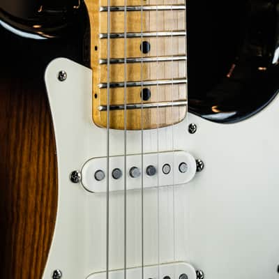 2008 Fender Custom Shop 57 Stratocaster Masterbuilt Yuriy Shiskov NOS 2 tone sunburst image 5