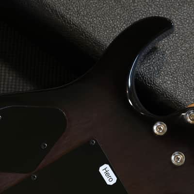 New! 2026 LSL Instruments XT-4 Modern "Hero" Electric Guitar Trans Charcoal/Black Burst + OHSC image 13