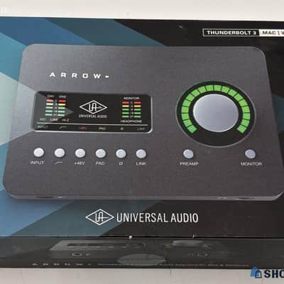 Universal Audio Arrow 2x4 Thunderbolt 3 Interface with Solo DSP Processor 2010s - Gray image 1