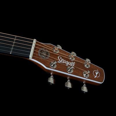 Seagull Model # 048090 Maritime SWS Natural Dreadnought Acoustic Electric Guitar NEW image 8