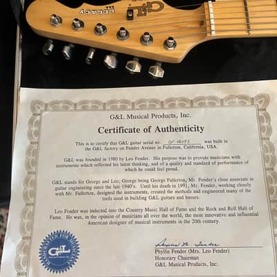 G&L Legacy USA 2010 - 2017 - Black image 6