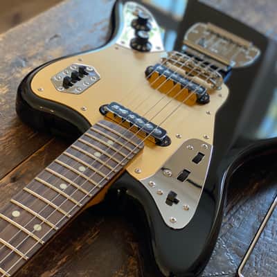 Fender Japan FSR Alder Jaguar Reissue MIJ Piano Black w/ Anodised Pickguard MIJ Japanese Shop Order image 5