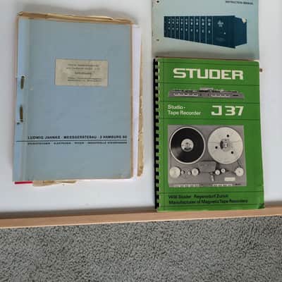STUDER J37 PROFESSIONAL TAPE RECORDER REEL TO REEL image 12