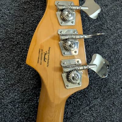 Modded Squier 40th Anniversary Vintage Edition Precision Bass Classic Vibe 70s Neck image 7
