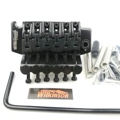 Wilkinson electric guitar double tremolo bridge image 8