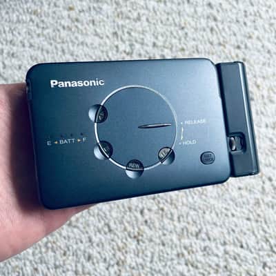 [RARE FULL SET] PANASONIC SX60 Walkman Cassette Player, Near Mint Gray, Working ! image 7