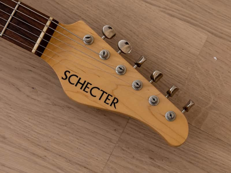 1990s Schecter USA Arizona AZ Model Swinger Electric Guitar Blonde