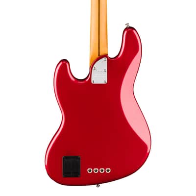 Fender American Ultra II Jazz Bass - Maple Fingerboard, Sinister Red image 3