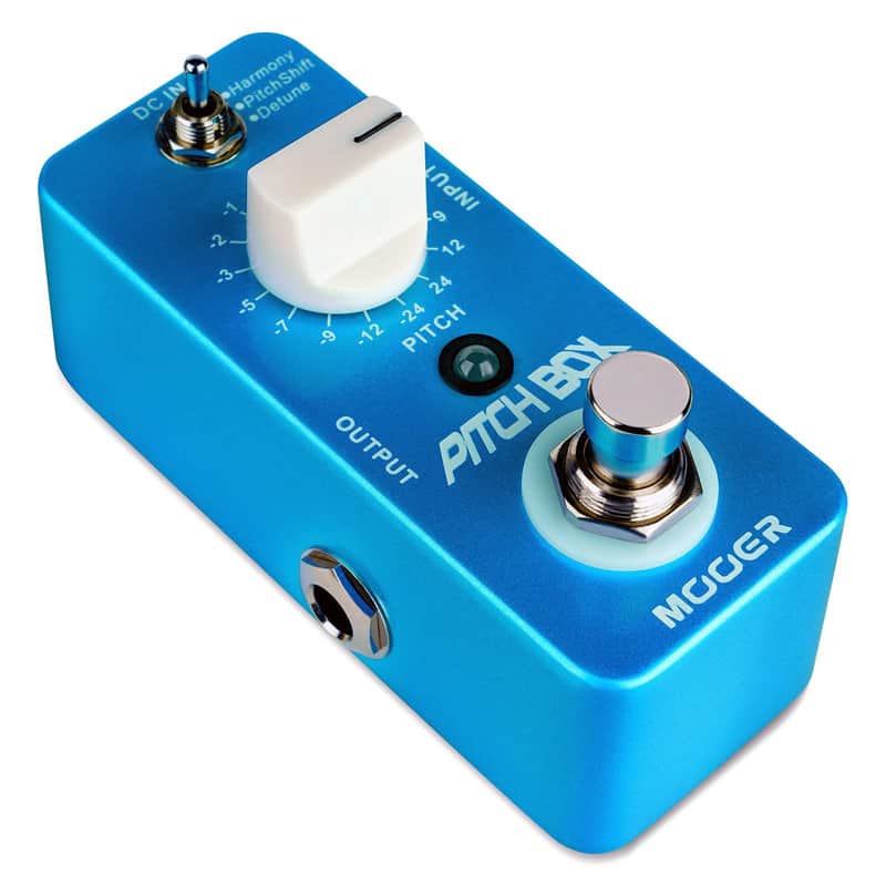 Mooer Drop Pitch Harmonizer Guitar Effect Box - MPS1 Octave Pitch Box Guitar Harmonizer Pedal with True Bypass image 1