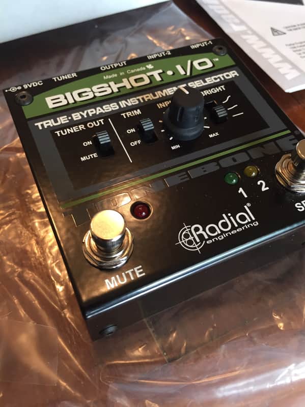 Radial Bigshot I/O True-Bypass Instrument Selector V2 image 1