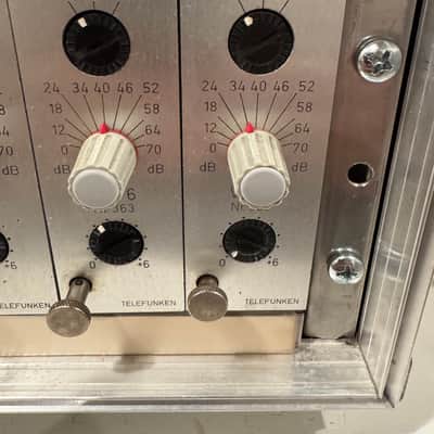 Rare 8-Channel TAB/Telefunken V376 Mic Preamp Rack – Original PSU – 3 Sequential Pairs image 8