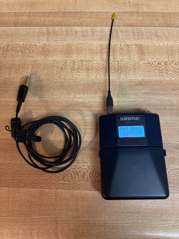 Shure ULXD1=-G50-with WL185 Mic image 1