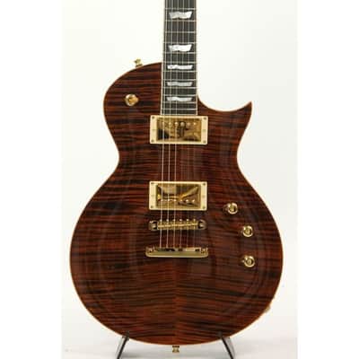 ESP ECLIPSE 40TH TE 2015 Tiger Eye Electric Guitar #27/40 image 5