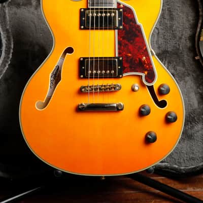 D'Angelico Excel Mini DC Vintage Natural Semi-Hollow Electric Guitar 2021 Pre-Owned image 1