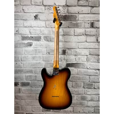 Fender Custom Shop  Limited Edition Nocaster Thinline Relic, 1-Piece Quartersawn Maple Neck, Aged 2-Color Sunburst image 2
