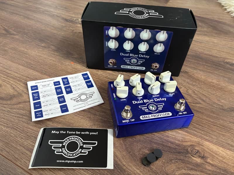 Mad Professor Dual Blue Delay 2010s - Blue Bild 1