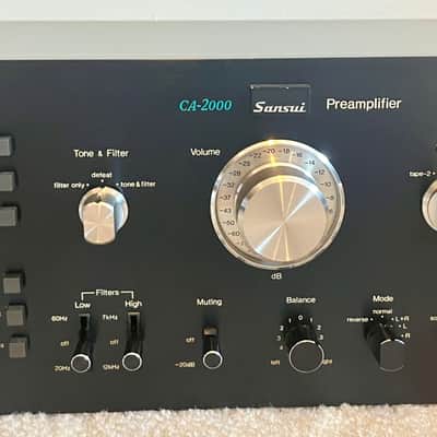 Sansui CA-2000 Preamplifier 120V US Version Completely Rebuilt Awesome image 3