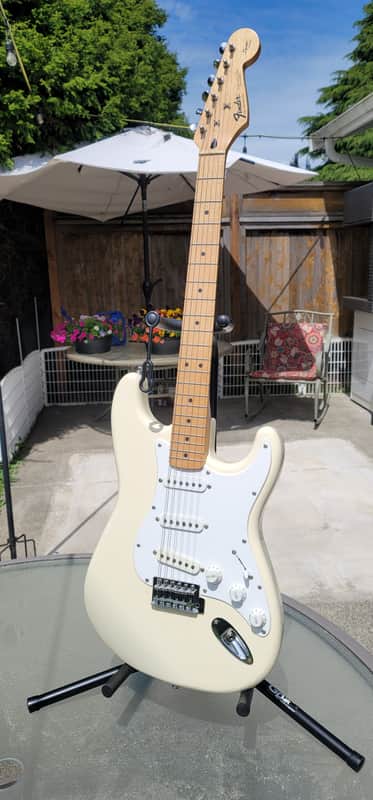 Fender Stratocaster MIM Squier Series 1995 - Blonde W/CASE VG+ image 1