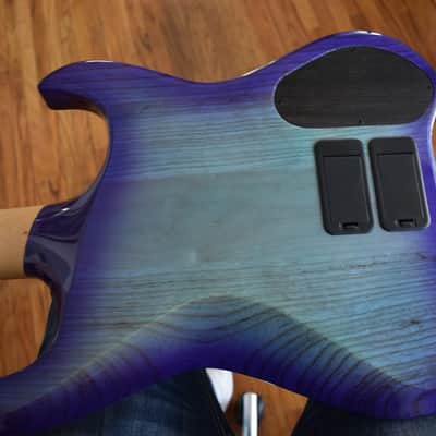 Kiesel Vader Bass , left handed 4 string model , Beautiful specimen, Ash body image 3