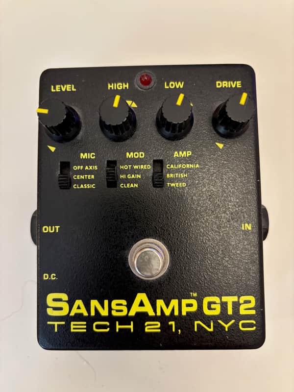 Tech 21 SansAmp GT2 1993 - Present - Black Bild 1