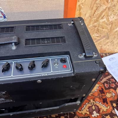 Vintage 1972 Vox AC30 2×12 Top Boost Valve Amplifier Combo w/ Celestion T2056 image 8