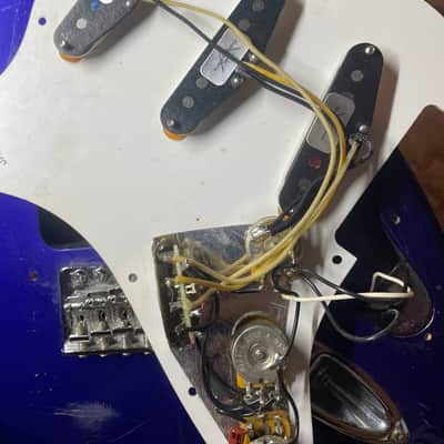 Fender Stratocaster Body Custom Shop Texas Special Pickups 2000 - Mystic Blue by image 6
