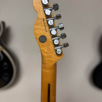 Fender American Select Carved Top Koa Telecaster 2012 - Sienna Edge Burst image 5