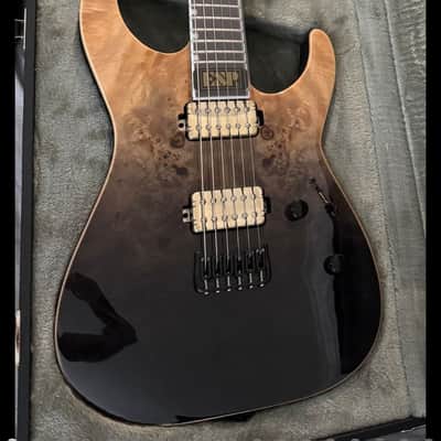 ESP E-II M-II HT NT Black Natural Fade - Natural Fade image 1