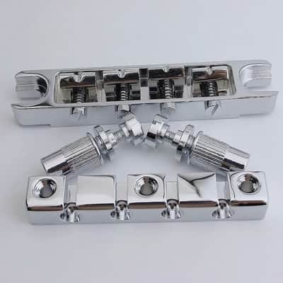 4 String Stainless Steel Bass Tune O Matic Bridge and Tailpiece image 1