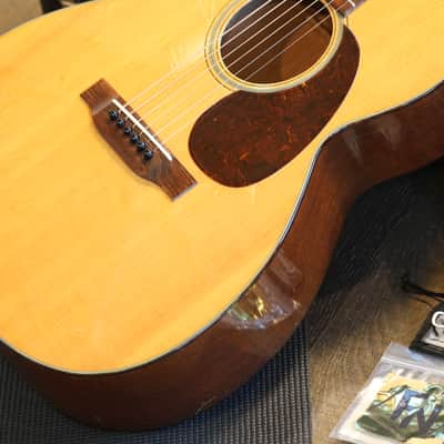 Super Clean! 1946 Martin 000-18 Acoustic Guitar Natural + HSC image 6